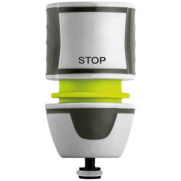TECHN Raccord aqua stop plastique ø15 mm bimatière