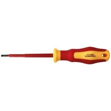 Fischer Darex Tournevis bimatière/chrome éléctrien isolé sl0.8 4 x 10