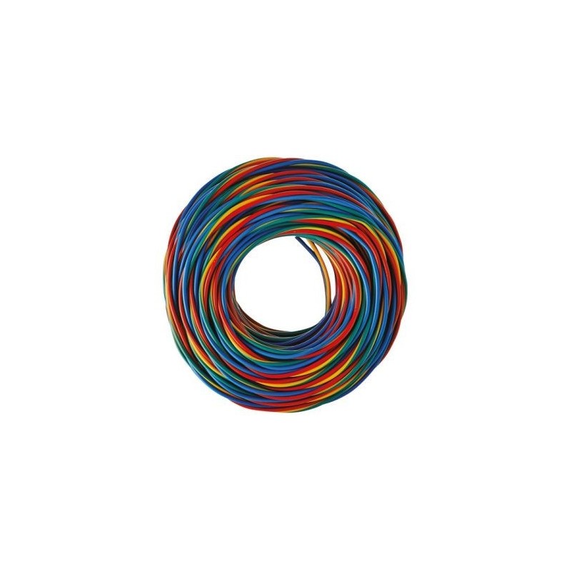 Electraline Câble Trifacil 3g1.5 VU 10 m rouge bleu violet