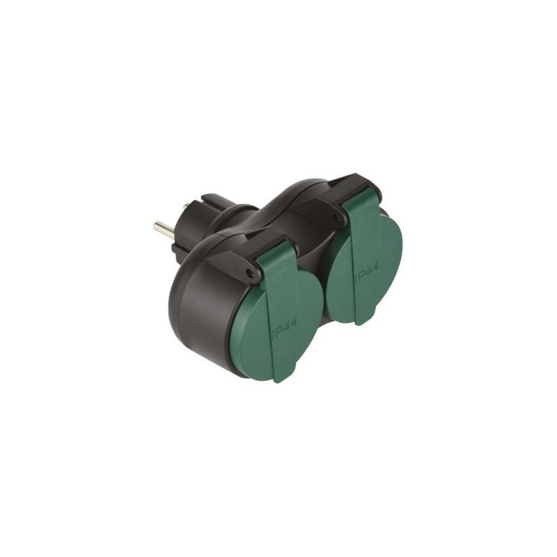 Electraline Biplite 3P+T 16A ip44 noire