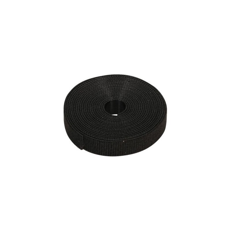Electraline Ruban Velcro gain cache câble 3 m noir