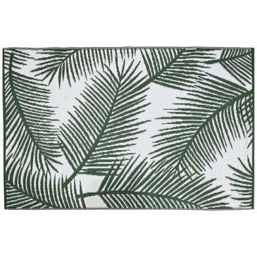 Jardiline Tapis extérieur jacquard 120 x 180 cm palmera