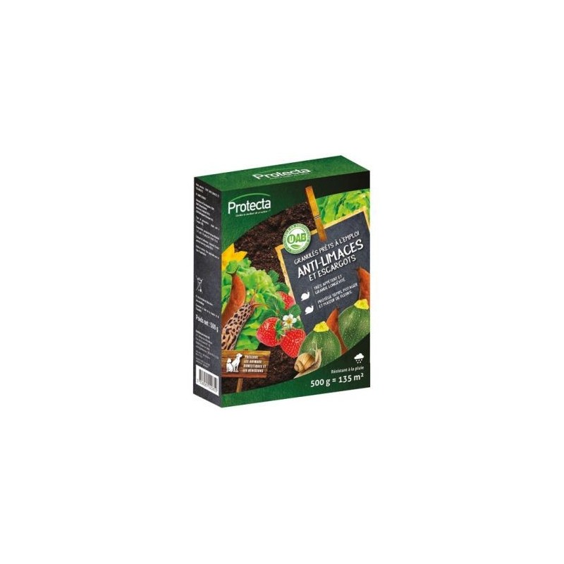 Protecta Anti limaces et escargots granulés concentrés 500 g