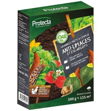 Protecta Anti limaces et escargots granulés concentrés 500 g