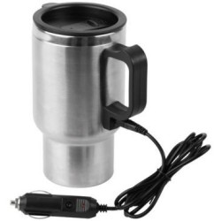Mug inox et noir 12 V 50 cl