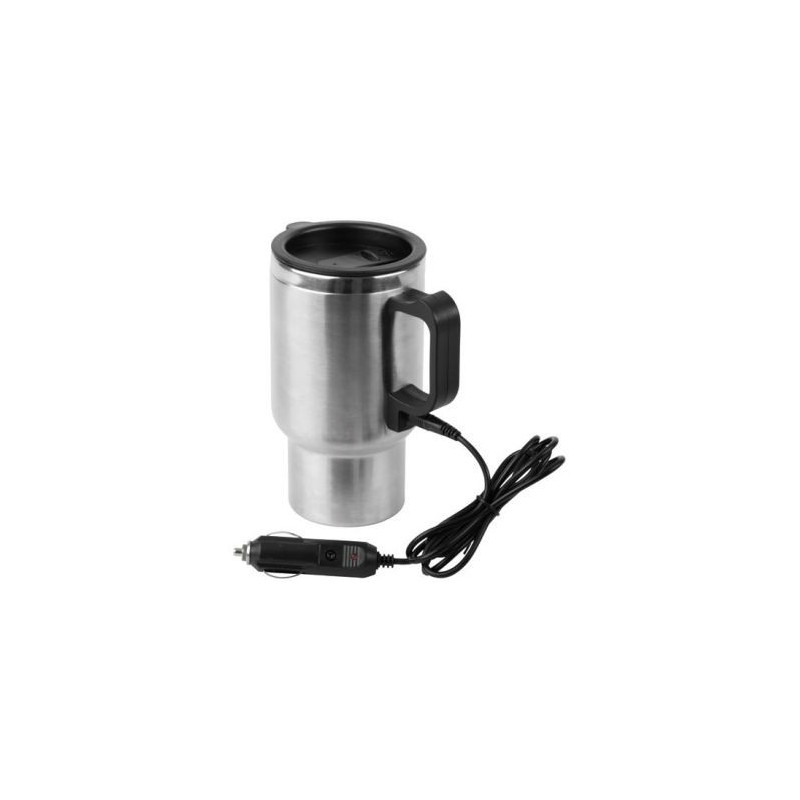 CAO Mug inox et noir 12 V 50 cl