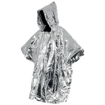CAO Poncho de survie polypropylène cpp argent 1.27 x 1 m