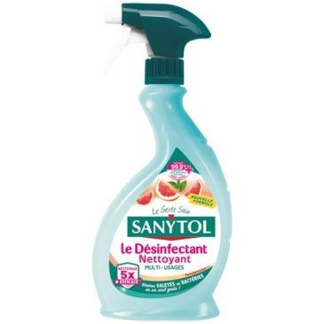 SANYTOL Désinfectant nettoyant multi-usage pamplemousse 500 ml