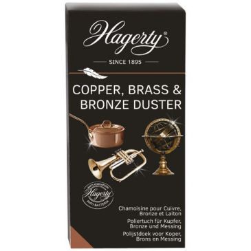 HAGERTY Chiffon nettoyage imprégné cuivre bronze et laiton
