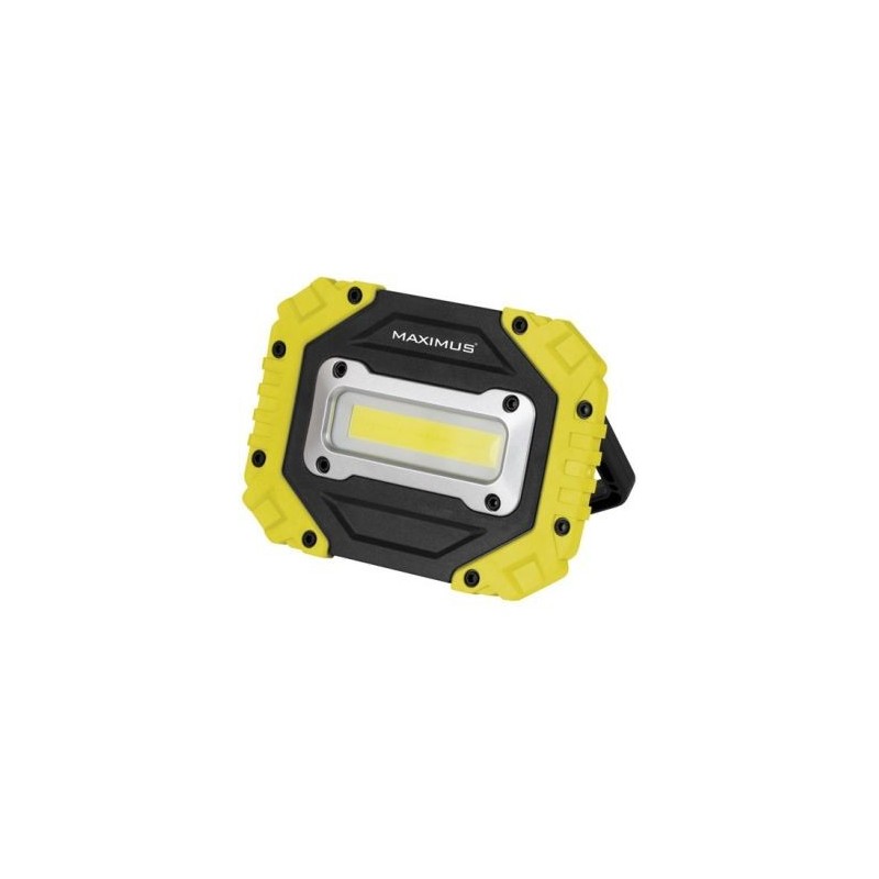 Maximus Projecteur nomade led 10 w 1200 lm noir et jaune