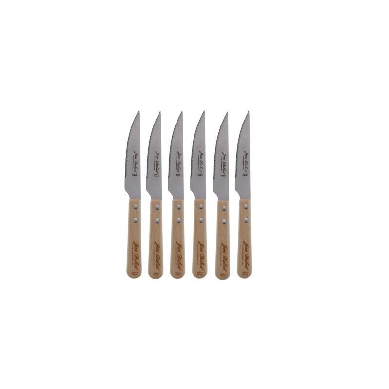 Jean Dubost Coffret 6 couteaux grill - Les Couteaux à la Française
