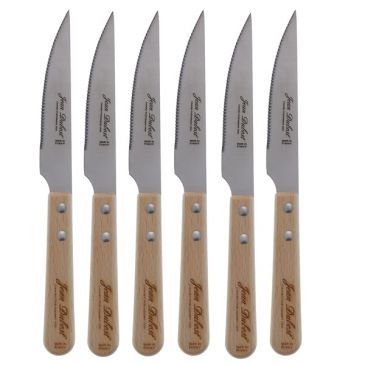 Jean Dubost Coffret 6 couteaux grill - Les Couteaux à la Française
