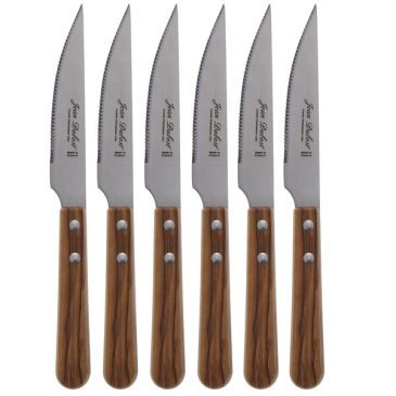 Jean Dubost Coffret 6 couteaux grill - Tradition Olivier