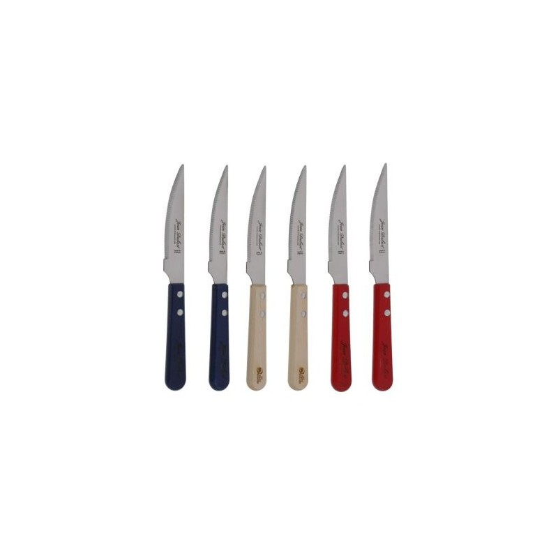 Jean Dubost Coffret 6 couteaux grill - Un été à la Française