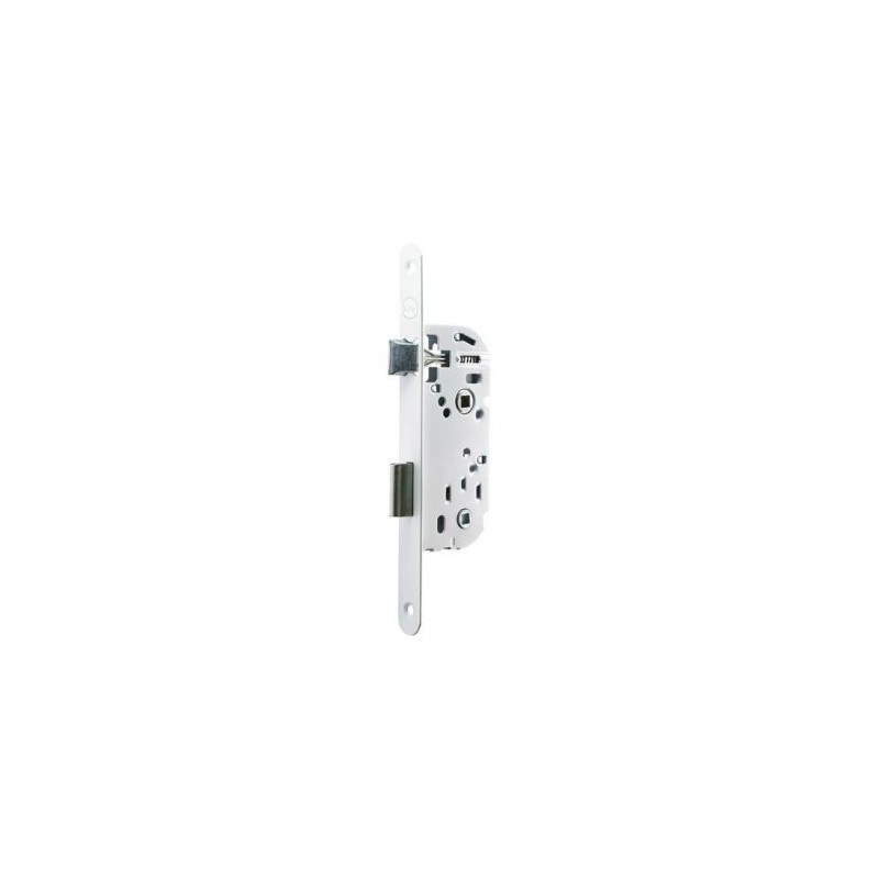 Yale Serrure encastrer 135 mm bec cane condamn. réversible blanc