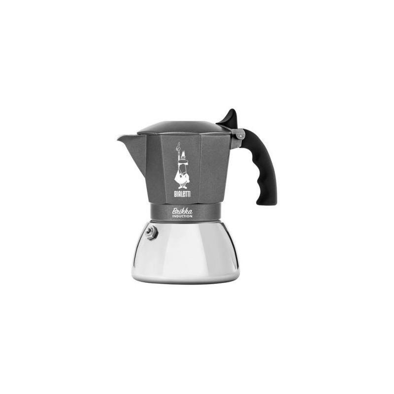 BIALETTI Cafetière italienne 4 tasses - Brikka Induction