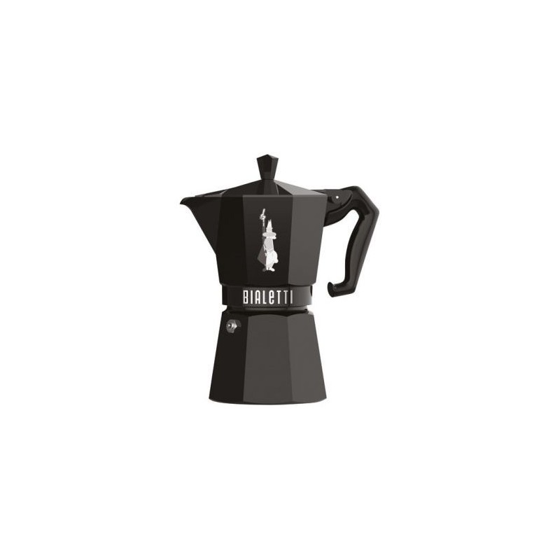 BIALETTI Cafetière italienne 6 tasses Noire - Moka Exclusive