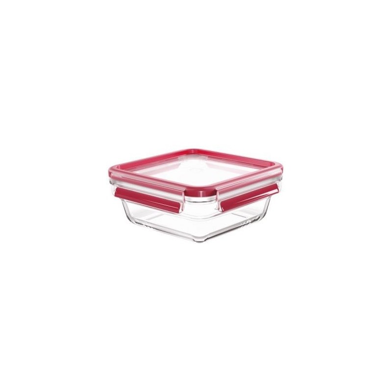 TEFAL Boîte de conservation carrée 0,8 L - Masterseal Glass