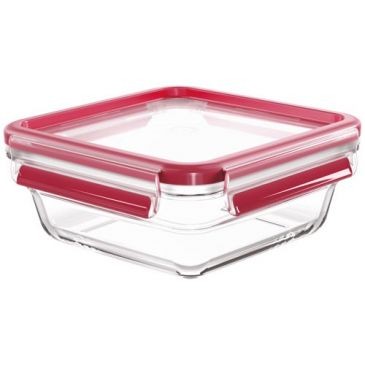 TEFAL Boîte de conservation carrée 0,8 L - Masterseal Glass