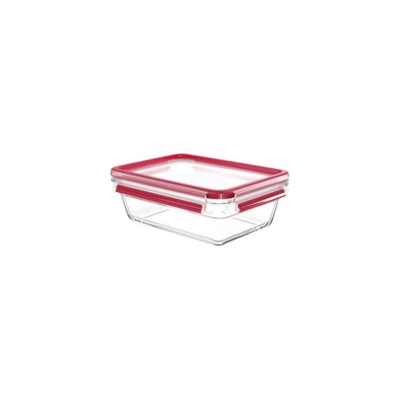 TEFAL Boîte de conservation rectangulaire 1,3 L - Masterseal Glass
