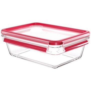 TEFAL Boîte de conservation rectangulaire 0,85 L - Masterseal Glass