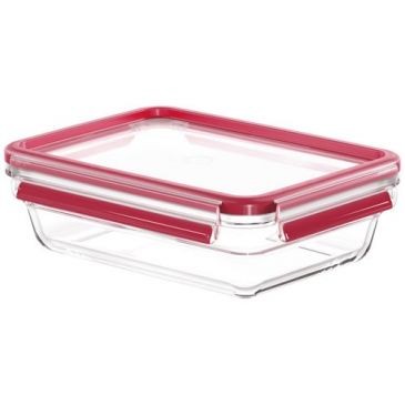 TEFAL Boîte de conservation rectangulaire 1,1 L - Masterseal Glass