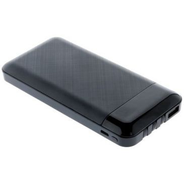 Zenitech Chargeur Powerbank compact 10000 mAh noir