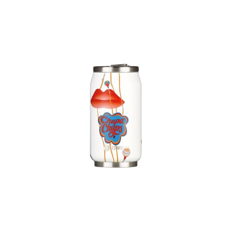 Les Artistes Canette isotherme 280 ml Chupa Chups Kiss - Pull Can'It Iconic