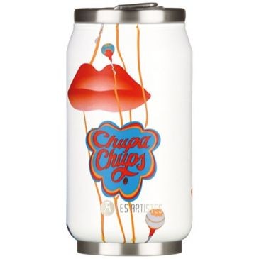 Les Artistes Canette isotherme 280 ml Chupa Chups Kiss - Pull Can'It Iconic