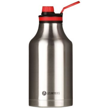 Les Artistes Bouteille isotherme 2 L Argent - Bottle'Up 2.0