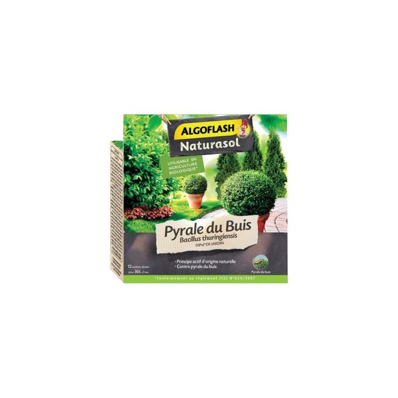 Algoflash Naturasol Pyrale du buis 30 g 12 étuis de 2.5 g