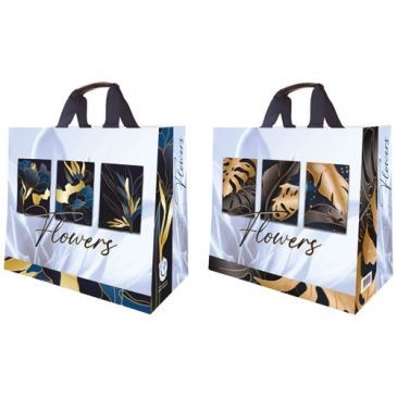 SPHERE sac cabas pp tisse fleurs