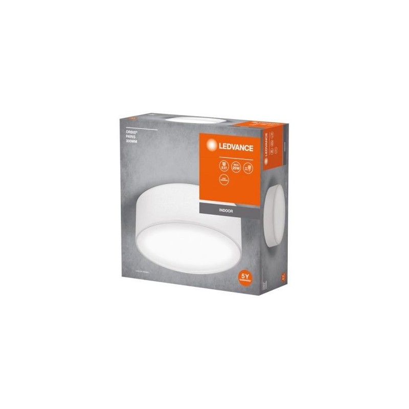 LEDVANCE Plafonnier Orbis Paris 300 mm E27 blanc