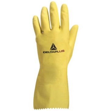 Delta Plus Gant ménage latex jaune 9/10