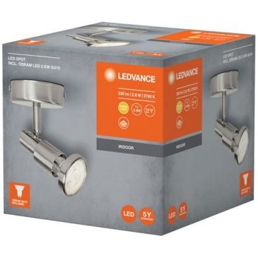 LEDVANCE Spot LED GU10 2.6 W 230 lm chaud blanc