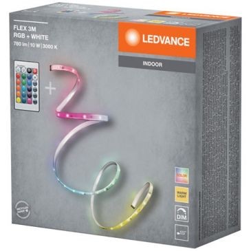 LEDVANCE Ruban LED 3 m couleur changeante blanc chaud