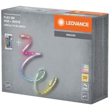 LEDVANCE Ruban LED 5 m couleur changeante blanc chaud