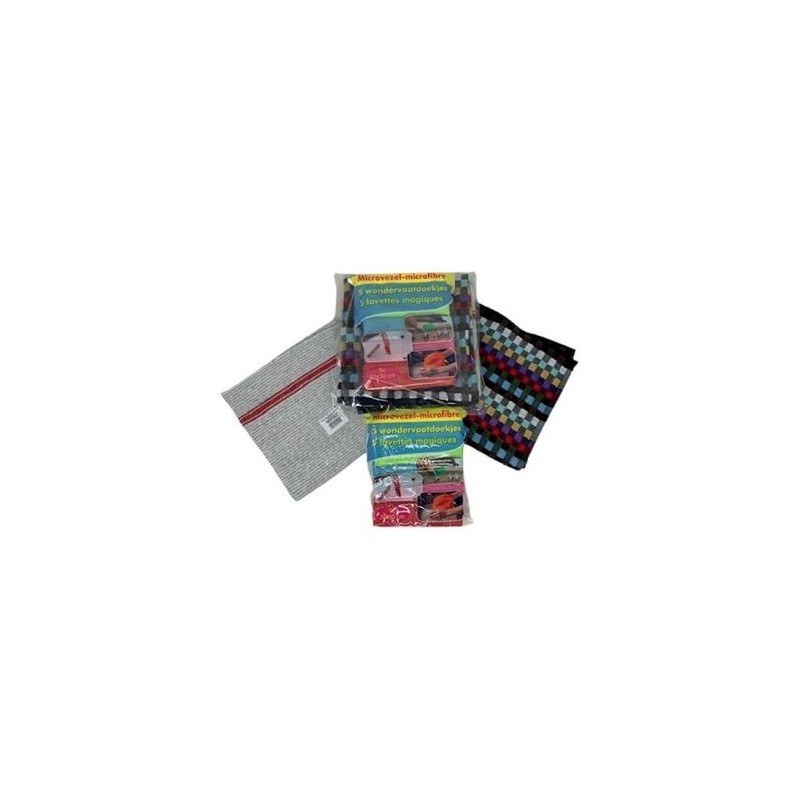 TISSAGES DE BEAULIEU Kit tissus d'essuyage