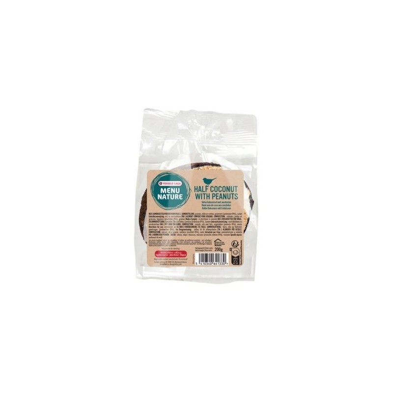 VERSELE LAGA Menu nature demi noix de coco aux arachides 200 g
