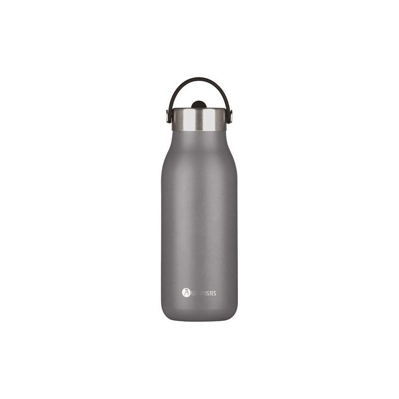 Les Artistes Bouteille isotherme 1 L Grey - Bottle'Up 2.0