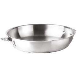 Poêle inox 28 cm - Combi