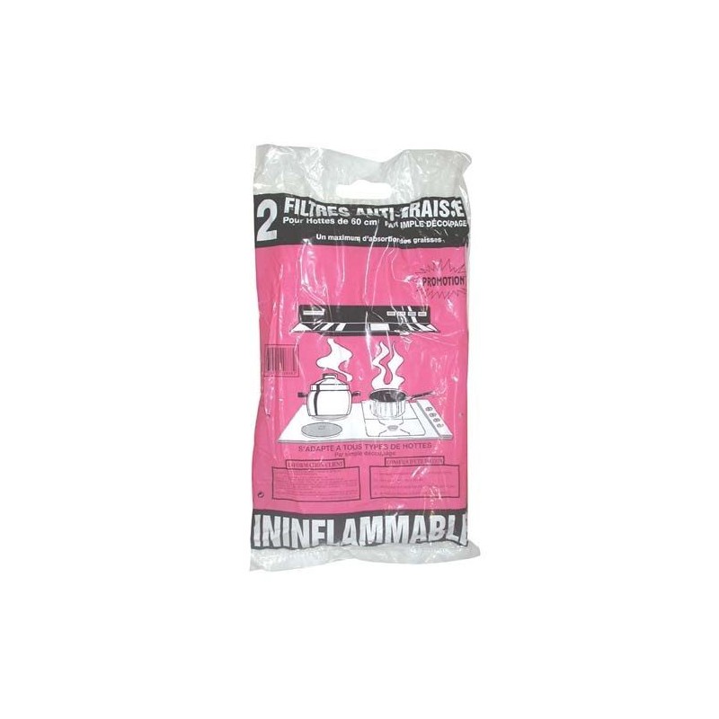 Cabri-deal Filtre hotte standard x2 117x47 999e