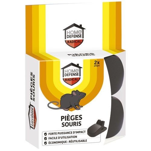 Home defense Piège crocodile pour souris set de 2