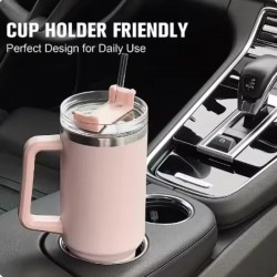 FranceBricoDeco Thermos en acier inoxydable avec poignée - 1,2L - Image 4