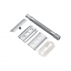 Merkur Etui cuir noir pour rasoir de securite - Image 3