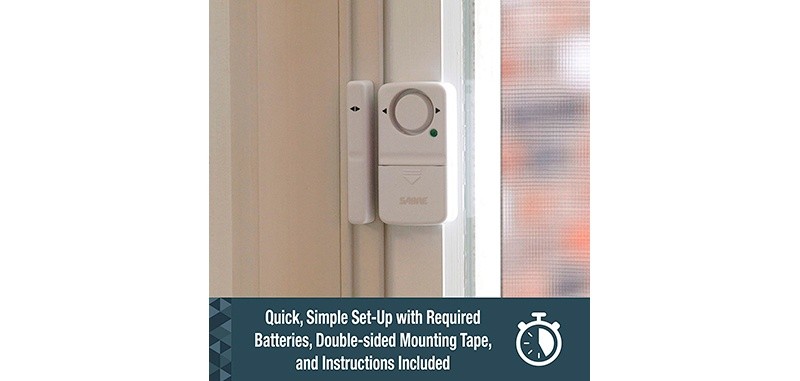 Sabre Red Alarme magnétique pour porte et fenêtre (par 2)