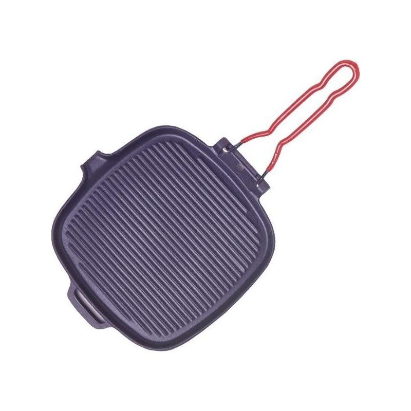 Invicta Grill carré 25 cm en fonte