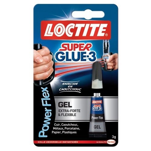 Loctite Super glue3 colle power flex 3 g