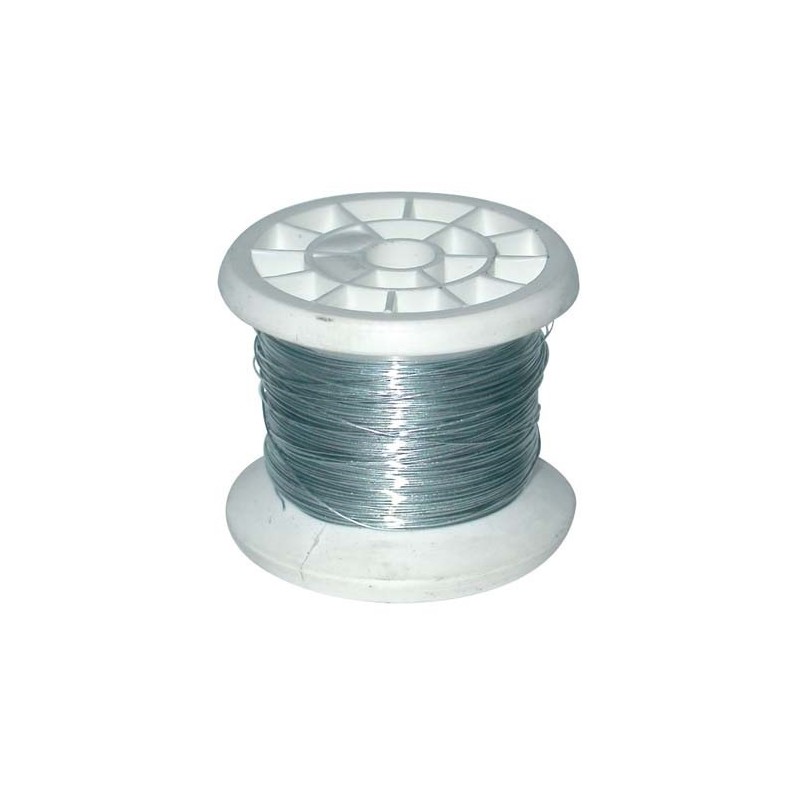 Filomat Fil carcasse - bobine bricolage - ép.0.3mm - 50 g - Zinc