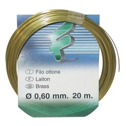 Fil de laiton compté -...